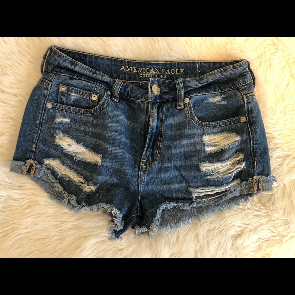 American Eagle Jean Shorts Size 2
